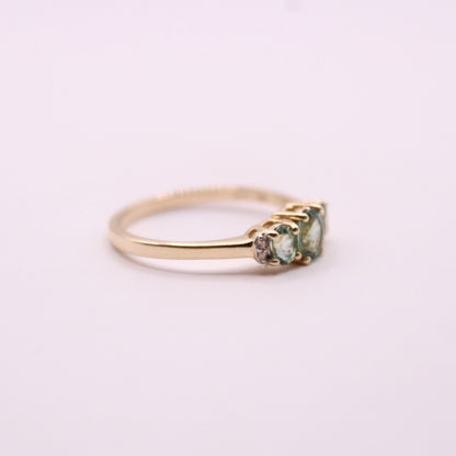 Montana Sapphire Trilogy Ring