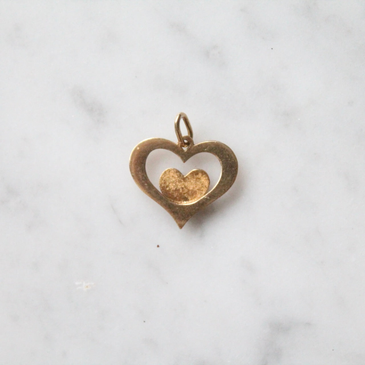 3D Heart Charm