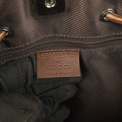 Gucci GG Canvas Drawstring Bag