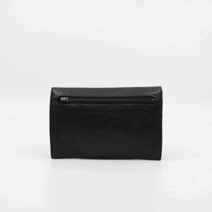 Chanel COCO Mark Grained Calf Skin Wallet
