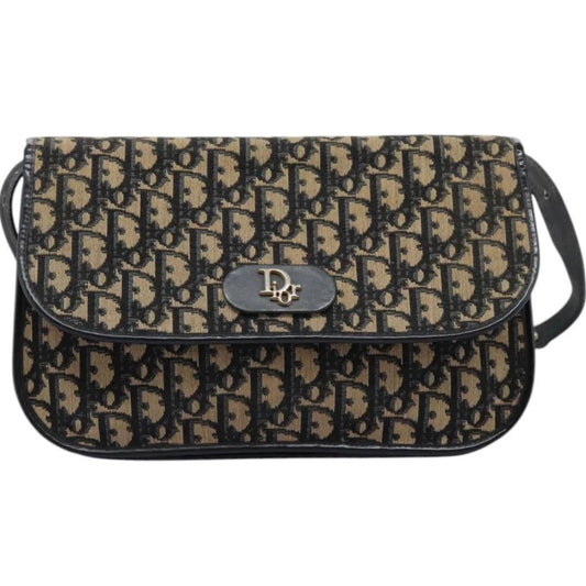 Christian Dior Trotter Canvas Shoulder Bag