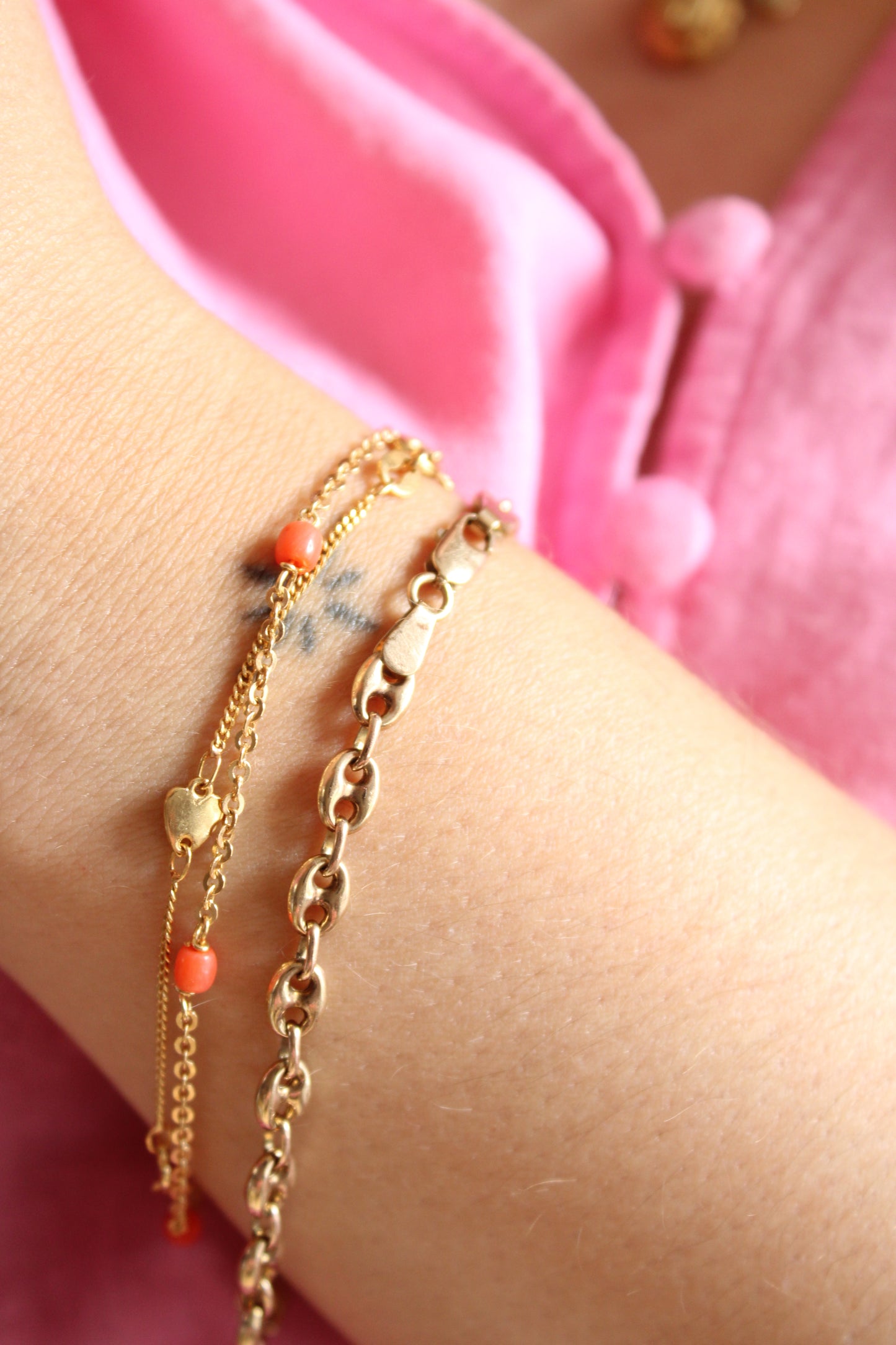 Coral Bracelet