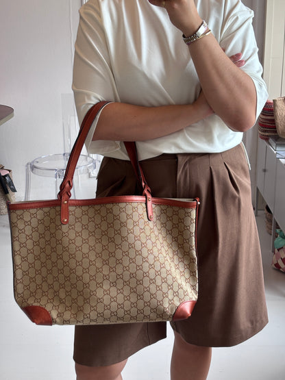 Gucci GG Canvas Tote Bag