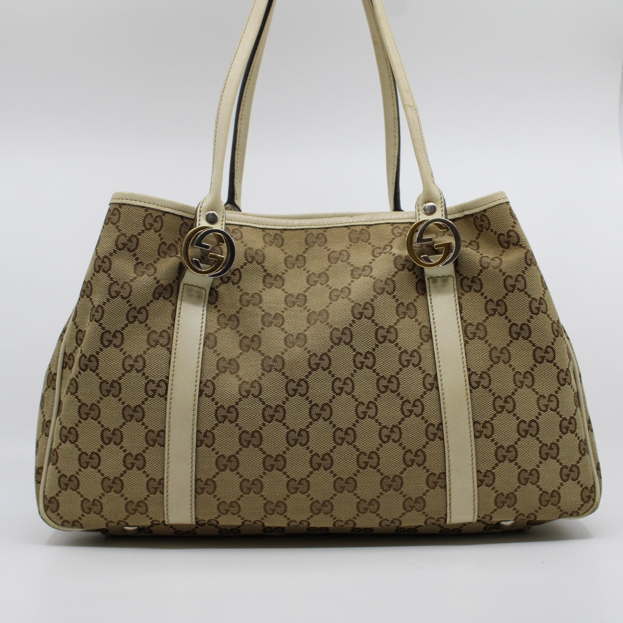 Gucci GG Canvas Twins Tote Bag
