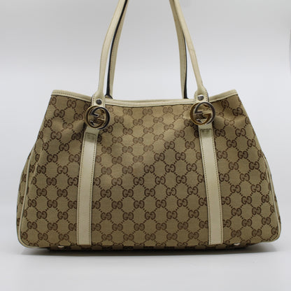 Gucci GG Canvas Twins Tote Bag