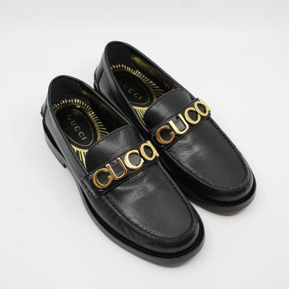 Gucci Cara Logo Loafers
