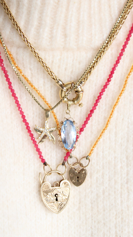 Double Starfish Charm