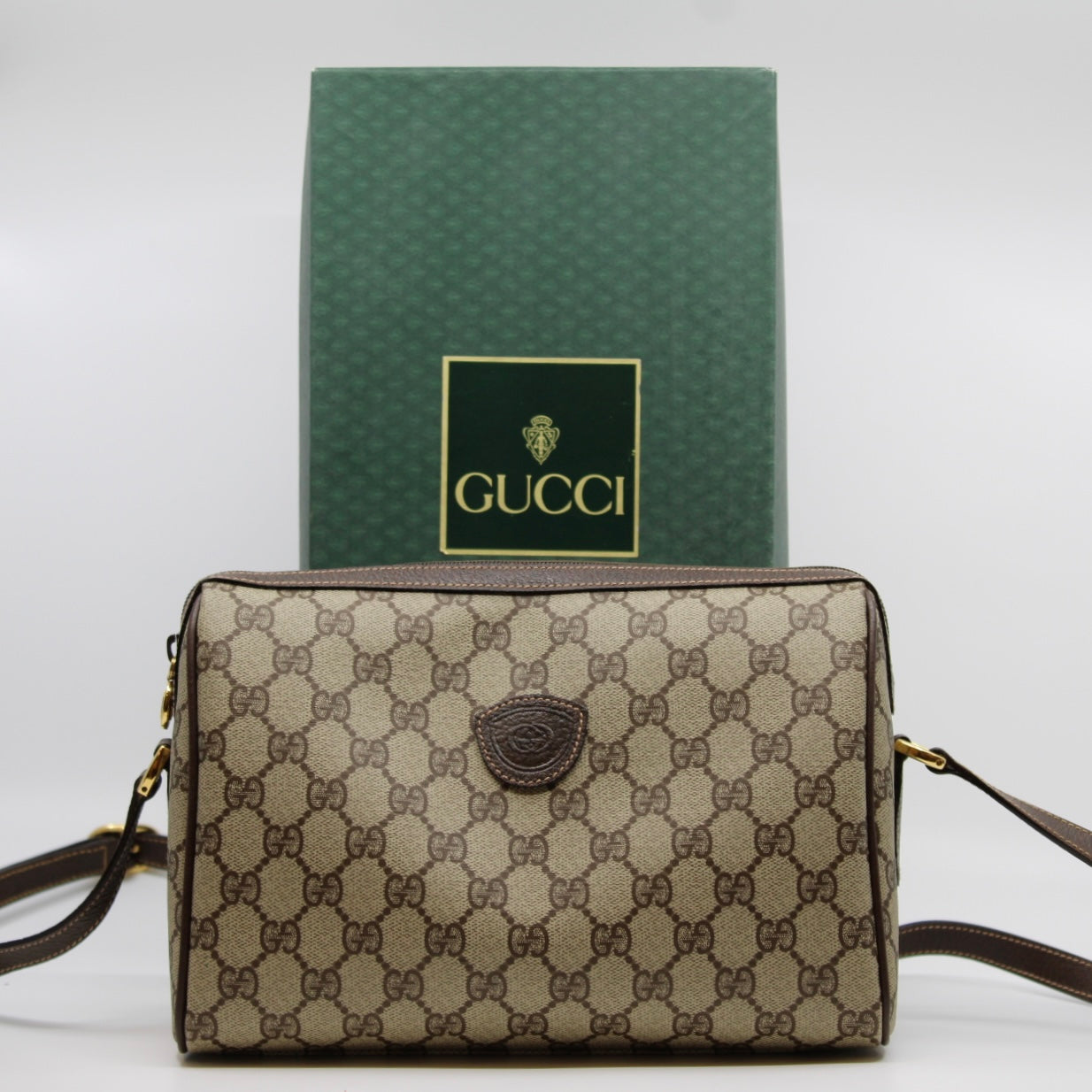 Gucci GG Supreme PVC Shoulder Bag