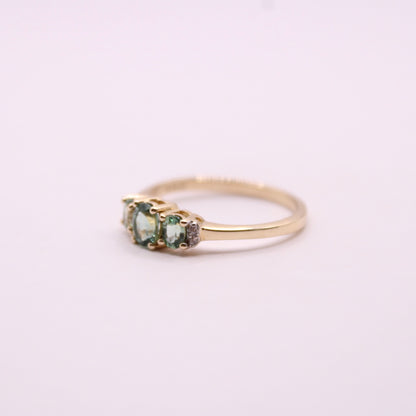 Montana Sapphire Trilogy Ring