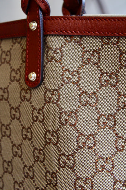 Gucci GG Canvas Tote Bag