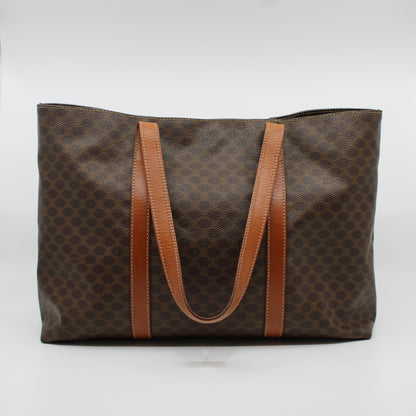 Celine Macadam Canvas Tote Bag