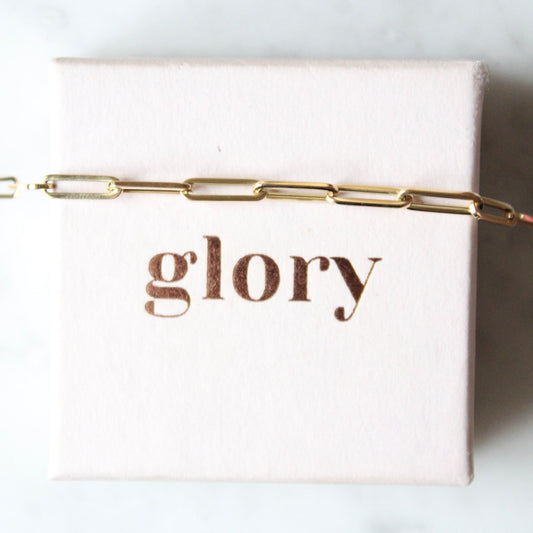 Closed Forever/Paperclip Bracelet