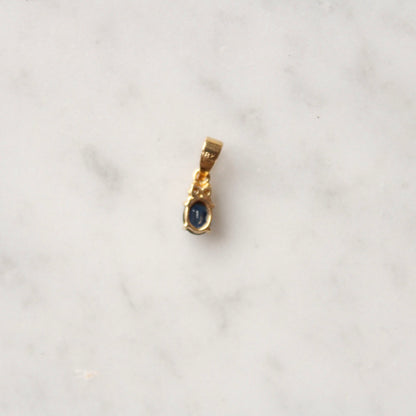 Sapphire & Diamond Pendant