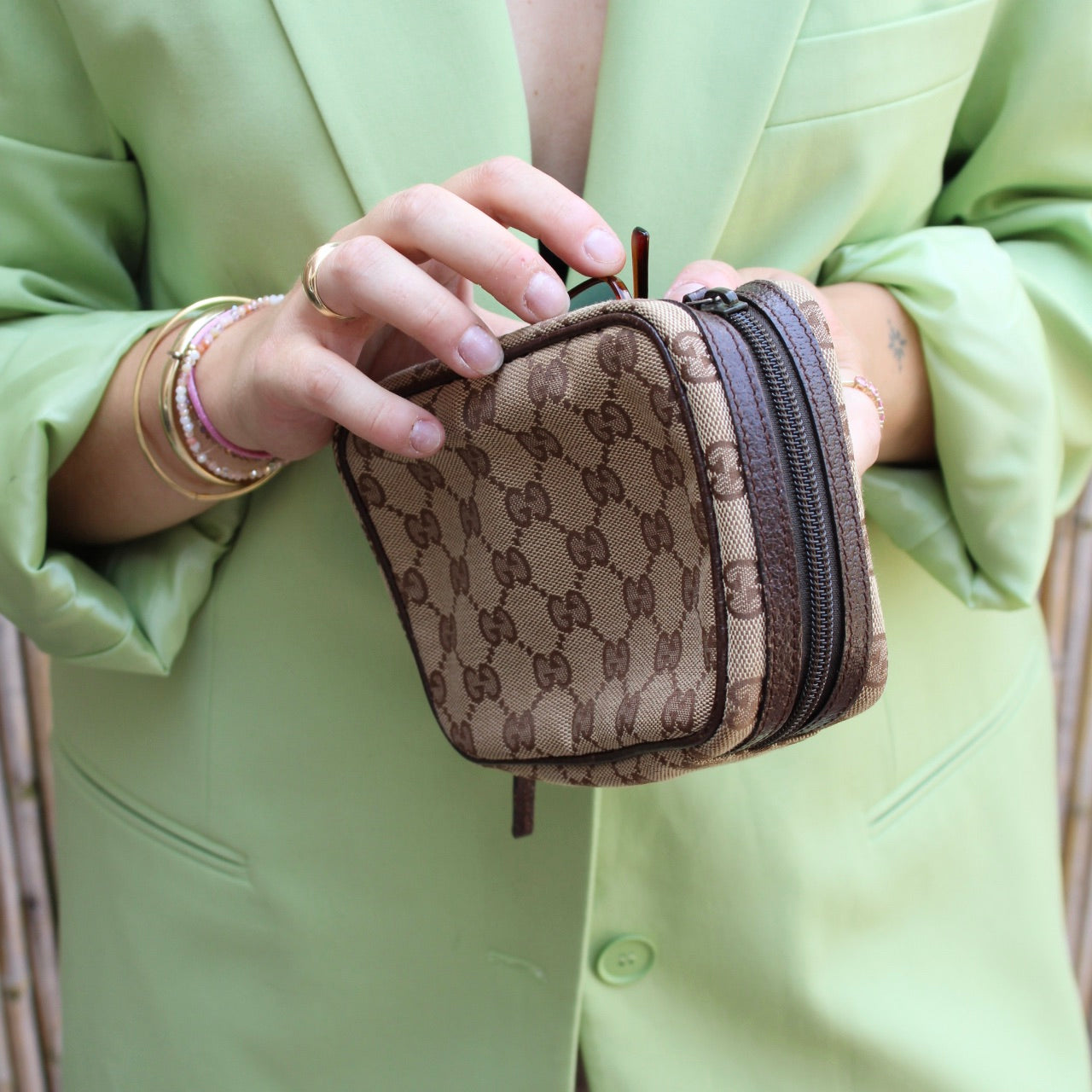 Gucci Canvas Pouch