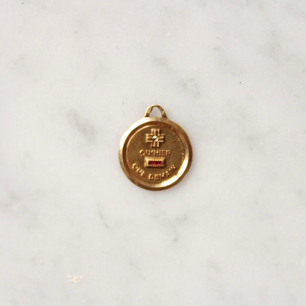 Ruby & Diamond Augis Pendant