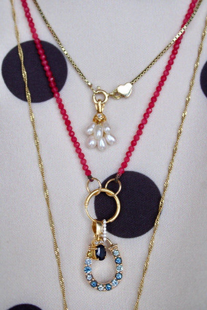 Sapphire & Diamond Pendant