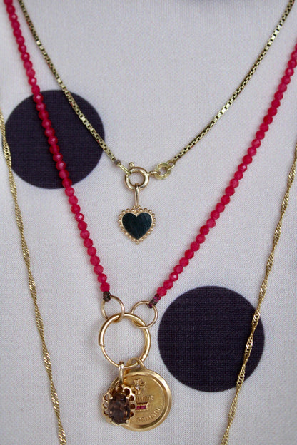 Dotted Heart Charm