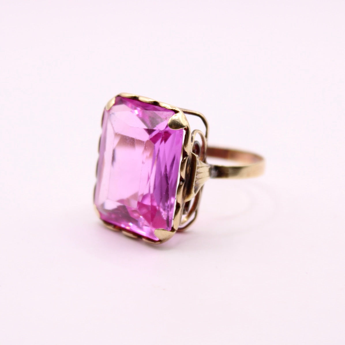 XL Pink Sapphire Ring
