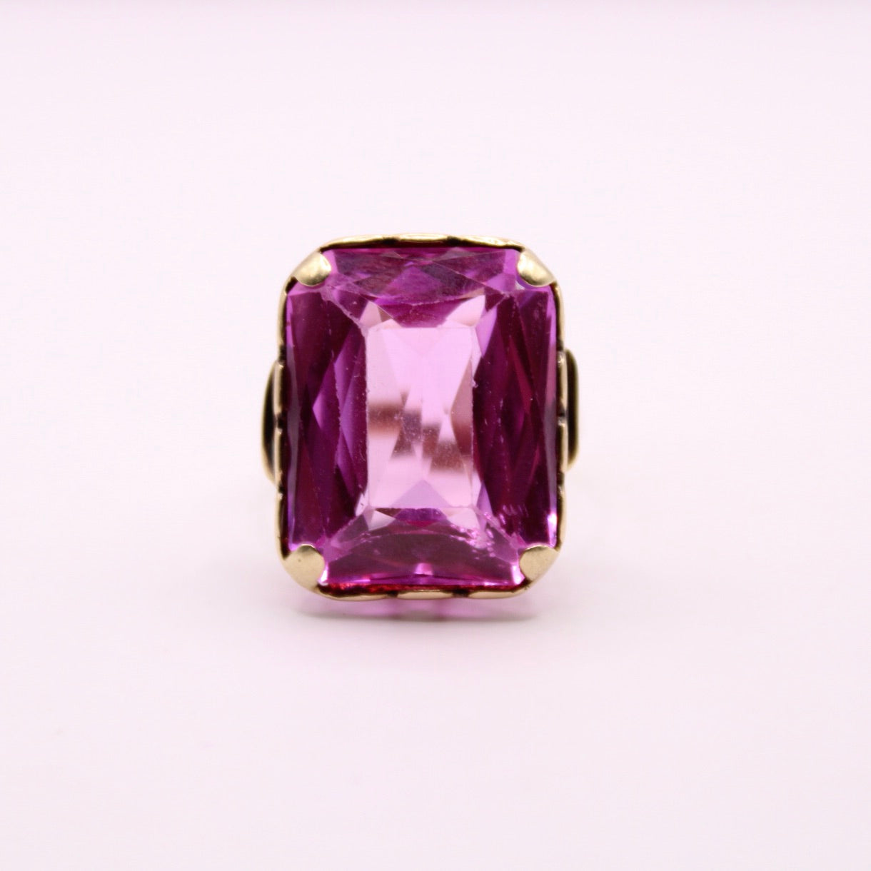 XL Pink Sapphire Ring
