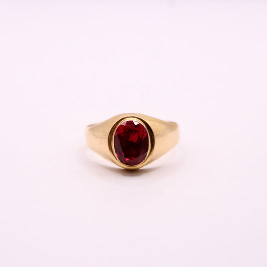 Ruby Signet Ring