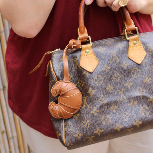 Croissant Bag Charm