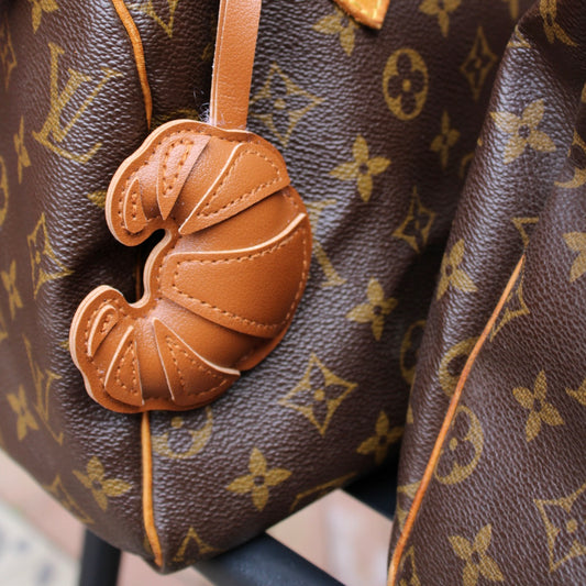 Croissant Bag Charm