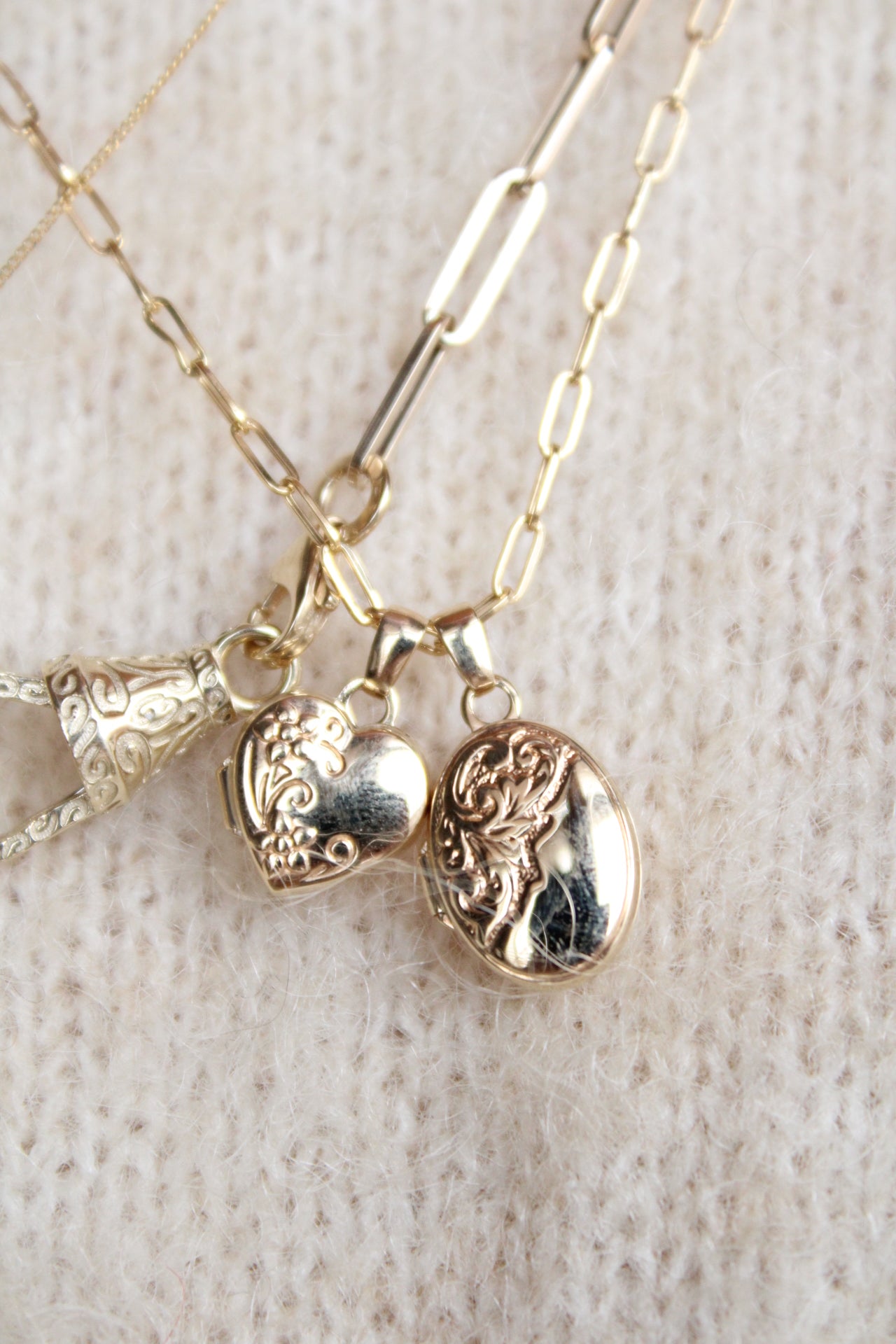 Tiny Heart Photo Locket
