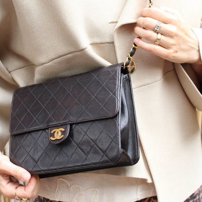 Chanel Push Lock Shoulder Bag