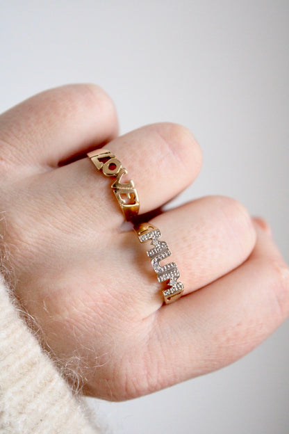 Diamond MUM Ring