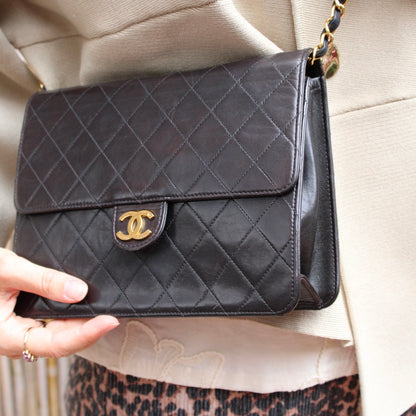 Chanel Push Lock Shoulder Bag