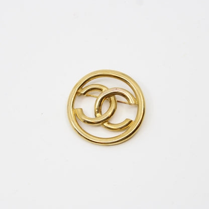 Chanel CC Logo Brooch