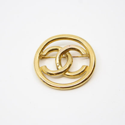 Chanel CC Logo Brooch