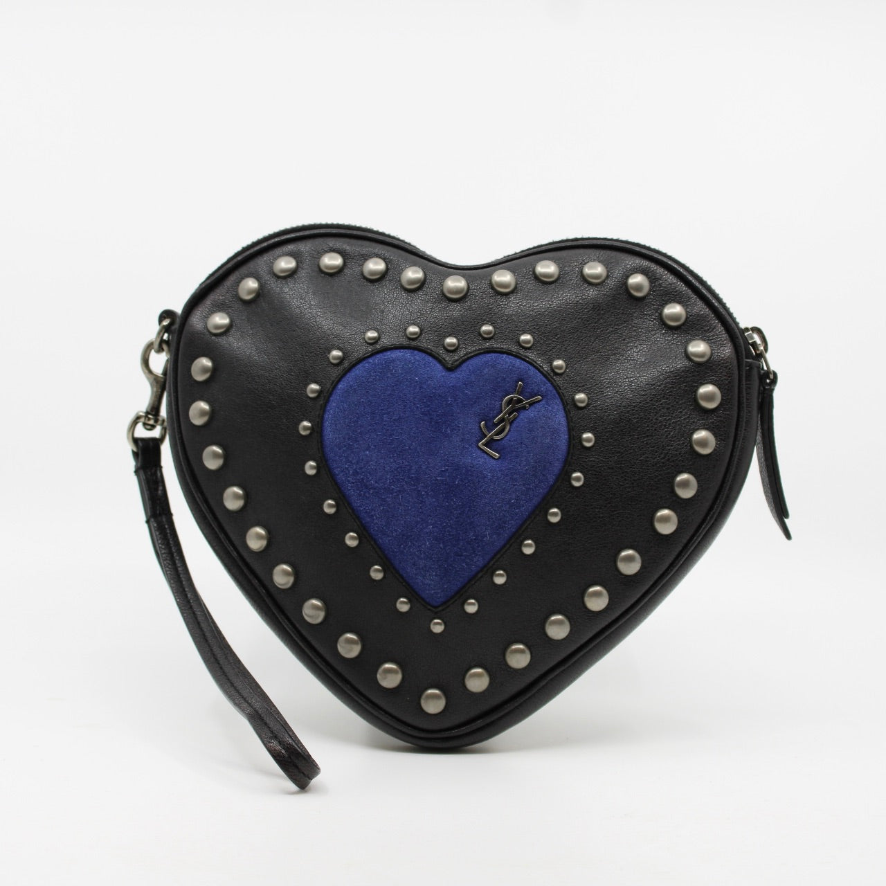 Saint Laurent Heart Clutch Bag