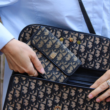 Christian Dior Trotter Canvas Wallet