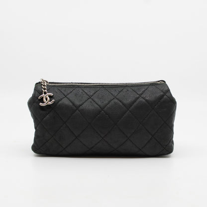 Chanel Grained Calf Skin Pouch