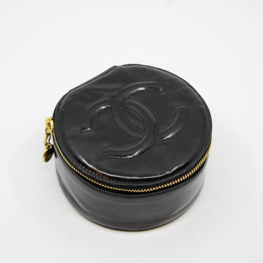 Chanel COCO Patent Leather Jewellery Case