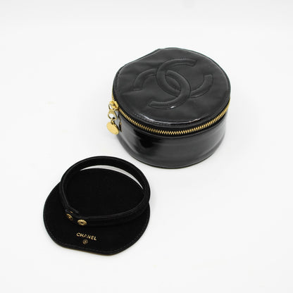 Chanel COCO Patent Leather Jewellery Case