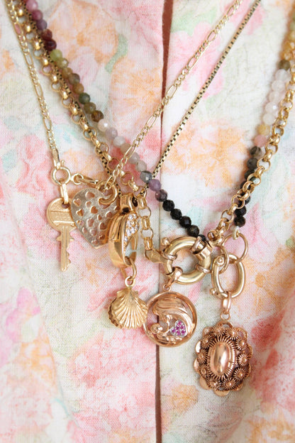 Ruby Heart Mother Love Charm
