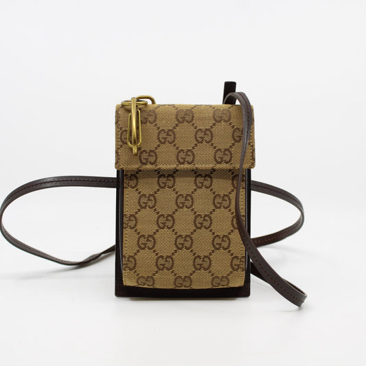 Gucci GG Canvas Shoulder Pouch