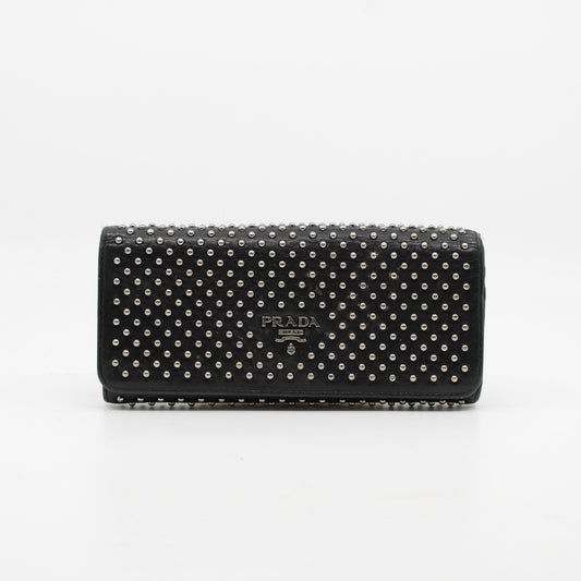 Prada Studded Wallet