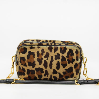 Miu Miu Leopard Shoulder Bag