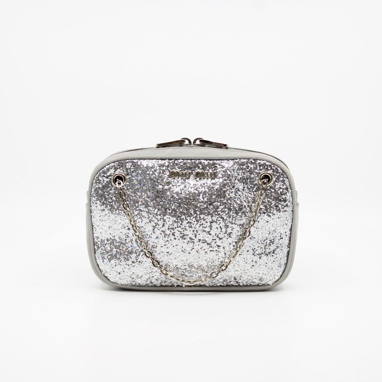 Miu Miu Glitter Pouch/Shoulder Bag