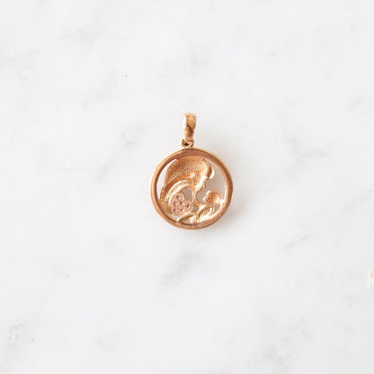 Ruby Heart Mother Love Charm