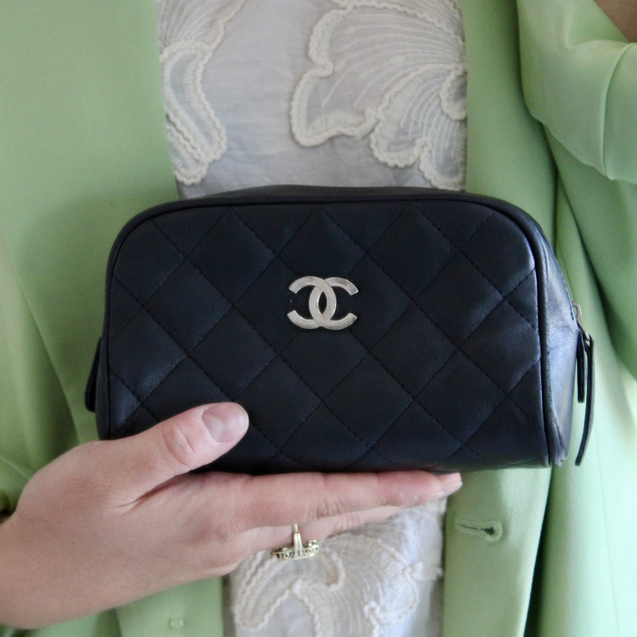 Chanel Matelasse Pouch