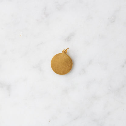 "Amor de Pai" (Vaderliefde) Disk Pendant