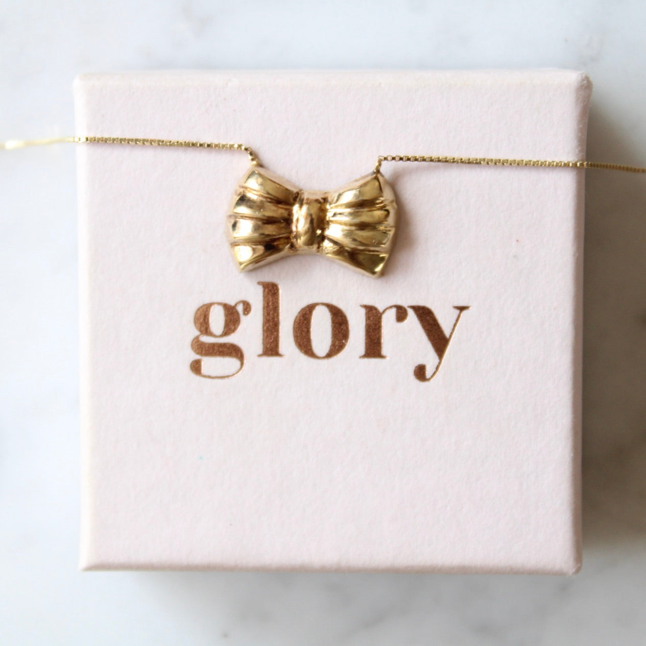 Venetian Bow Necklace