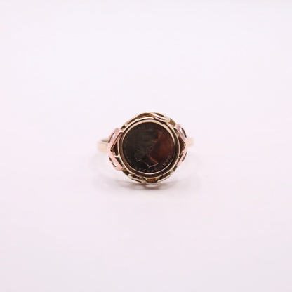 Nefertiti Coin Ring