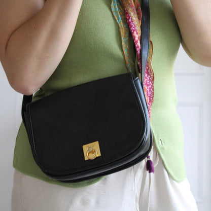 Celine Leather Shoulder Bag