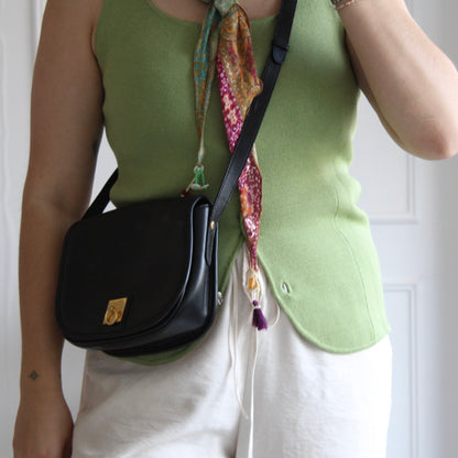 Celine Leather Shoulder Bag