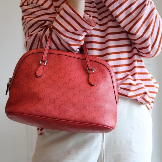 Gucci Guccissima Leather 2-Way Bag